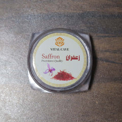 Premium quality saffron / Zaffran threads - pure, natural spice for cooking, health benefits, and vibrant flavor, sourced for Pakistani cuisine and wellness vital cave Organics