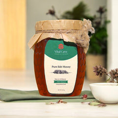 vital-cave-organic-raw-Sidr (بیری) Premium Honey 500 gm bottle